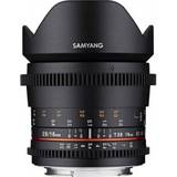 Samyang Sony A (Alpha) Camera Lenses Samyang 16mm T2.6 VDSLR ED AS UMC for Sony A