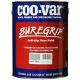 Coo-var Floor Paints Coo-var Suregrip Anti-Slip Floor Paint Black 5L