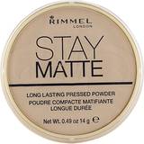 Dry Skin - Moisturizing Powders Rimmel Stay Matte Pressed Powder #005 Silky Beige