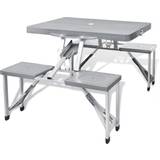 VidaXL Camping Tables vidaXL Foldable Camping Table With 4 Chairs