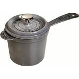 Cast Iron Other Sauce Pans Staub Cast Iron High with lid 2.8 L 18 cm