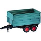 Cheap Trailers & Wagons Bruder Tandemaxle Tipping Trailer with Removeable Top 02010