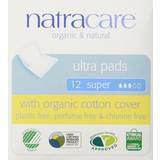 With Wings Menstrual Protection Natracare Organic Ultra Super Pads with Wings 12-pack