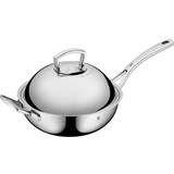 WMF Wok Pans WMF Stainless Steel with lid 28 cm
