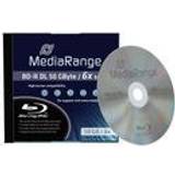 MediaRange Blu-ray Optical Storage MediaRange BD-R 50GB 6x Jewelcase 1-Pack
