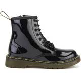 Boots Children's Shoes Dr Martens Junior 1460 Patent - Black