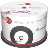 Primeon CD Optical Storage Primeon CD-R 700MB 52x Spindle 50-Pack Inkjet