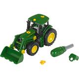 Klein Toy Cars Klein John Deere Tractor with Front Loader & Weight 3903