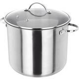 Stainless Steel Stockpots Judge Stainless Steel with lid 10 L 26 cm