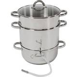Tectake Cookware tectake - with lid 15 L 26 cm