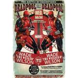 EuroPosters Kid's Room EuroPosters Deadpool Wade vs Wade Poster V29295 24x36"