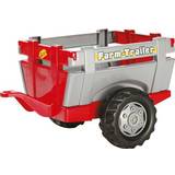 Rolly Toys Farm Trailer Red & Sliver