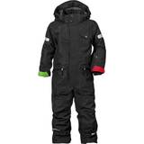 PFC-FREE impregnation Snowsuits Didriksons Ale Kid's Coverall - Black (501451-060)