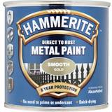 Metal Paint Hammerite Direct to Rust Smooth Effect Metal Paint Gold 0.75L