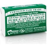 Dr. Bronners Bath & Shower Products Dr. Bronners Pure-Castile Almond Bar Soap 140g