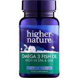 Antioxidants Fatty Acids Higher Nature Fish Oil Omega 3 90 pcs