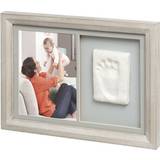 Hand & Footprints Baby Art Tiny Touch Wooden Wall Print Frame
