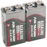 Ansmann Batteries Batteries & Chargers Ansmann Alkaline 9V Block E 2-pack