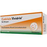 Asthma & Allergy - Cetirizine Hydrochloride Medicines Cetirizine Vividrin 10mg 20pcs Tablet