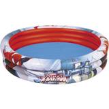 Super Heroes Paddling Pool Bestway Ultimate Spiderman 3 Ring Inflatable