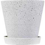 Hay Flower Pot with Saucer M ∅14cm