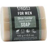 Faith in Nature For Men Blue Cedar Bar Soap 100g