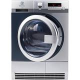Front - Stainless Steel Tumble Dryers Electrolux TE1120 Stainless Steel