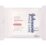 Sensitive Skin Makeup Removers Johnson's Face Care Refreshing Wipes Normal Skin 25-pack