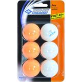 Orange Table Tennis Balls Donic Schildkrot TT Jade Poly 6-pack