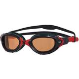 Red Swim Goggles Zoggs Predator Flex Polarized Ultra