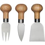Sagaform Oval Oak Cheese Knife 12.5cm 3pcs