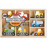 Melissa & Doug Wooden Construction Site Vehicles
