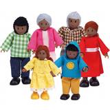 Hape Dollhouse Dolls Dolls & Doll Houses Hape Happy Family African American