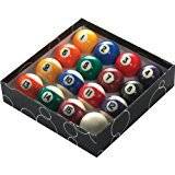 Billiard - Billiard Balls Table Sports Powerglide Spots and Stripes 57mm 16-pack