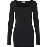 Vero Moda Casual Long Sleeved Blouse - Black/Black