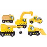 Toy Cars Bigjigs Site Vehicles