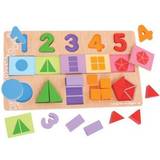 Wooden Toys Baby Toys Bigjigs My First Fractions Puzzle