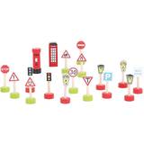 Wooden Toys Toy Vehicle Accessories Bigjigs Signs Pack