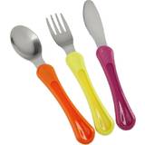 Tommee Tippee Children's Cutlery Tommee Tippee Explora First Grown Up Cutlery Set 12m+
