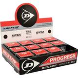 Squash Balls Dunlop Progress Red Dot - 12-pack