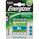 Batteries - Rechargeable Standard Batteries Batteries & Chargers Energizer AAA Accu Recharge Extreme 4-pack
