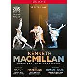 Kenneth MacMillan - Three Ballet Masterpieces [Tamara Rojo; Carlos Acosta; Edward Watson; Royal Opera House; Martin Yates; Barry Wordsworth] [Opus Arte: OA1246BD] [DVD]
