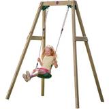 Swing Sets - Wooden Toys Playground Plum Wooden Single Swing Set