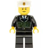 Lego Alarm Clocks Kid's Room Lego City Police Minifigure Clock