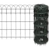 vidaXL Expandable Garden Lawn Edging Border Fence 65cmx10m