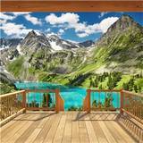 Digital Prints Wallpapers Walltastic Alpine Mountain (43619)