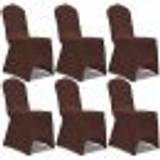 vidaXL 131413 Loose Chair Cover Brown