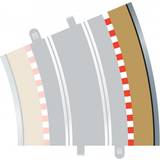 Extension Sets Scalextric Radius 4 Curve Outer Borders 22.5° C8238 4-pack