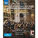 Biber; Monteverdi: Missa Salisburgensis and other sacred works [Collegium Vocale 1704; Collegium 1704; Václav Luks] [Naxos: NBD0066V] [Blu-ray]
