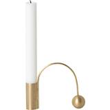 Brass Candlesticks Ferm Living Balance Candlestick 9cm